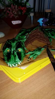Dinosaurier Torte Dinosaurier Torte