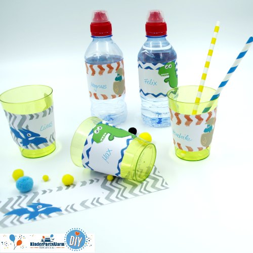 dino geburtstag deko, dinosaurier party deko