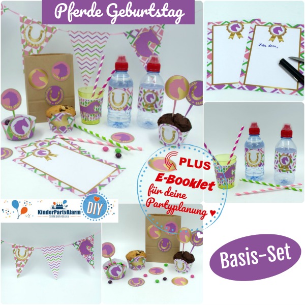 pferde kindergeburtstag diy