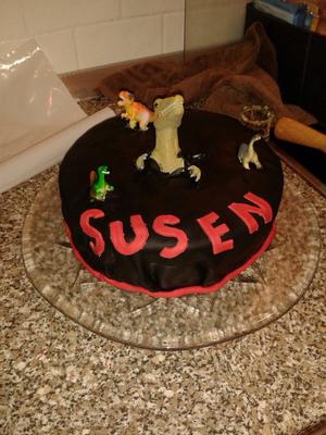 Dino Jurrassic Park Kuchen