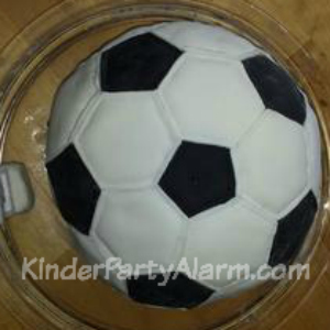 Fußball Party Ideen, 3D Torte