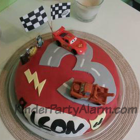 Cooler Cars Kuchen