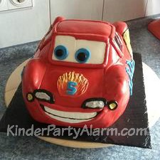 Lightning Mc Queen Kindergeburtstagskuchen