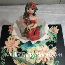 Meerjungfrau Kindergeburtstagskuchen, Arielle Kuchen, Kindergeburtstag Ideen