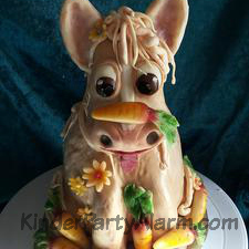 Pferde Motivtorte, 3D Motivtorte