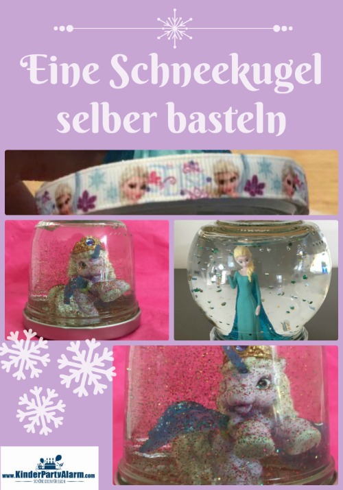 Ganz einfach eine Schneekugel selber basteln