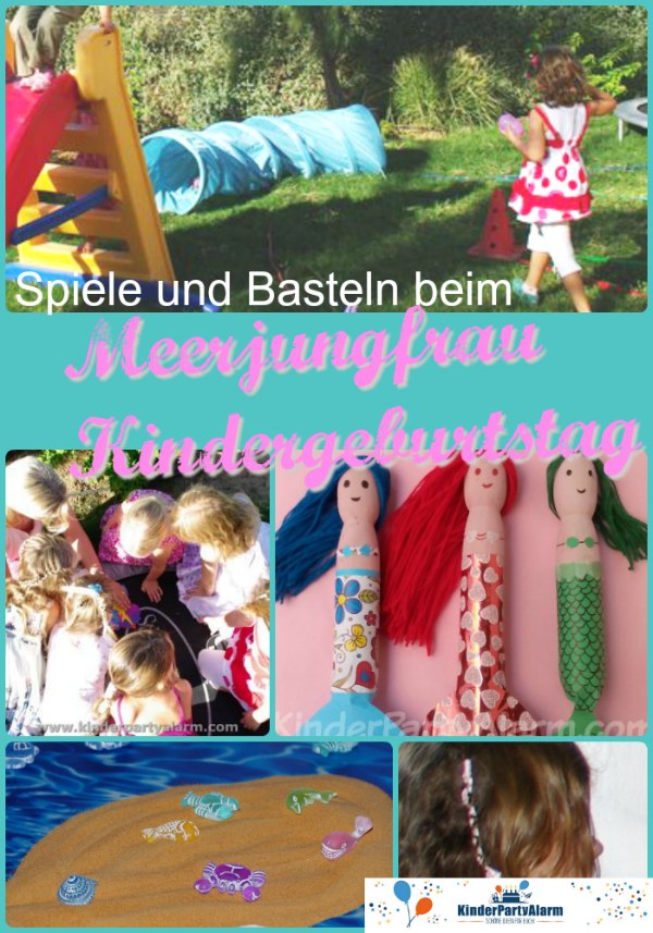 Kindergeburtstag Meerjungfrau Spiele Kindergeburtstag Meerjungfrau Spiele