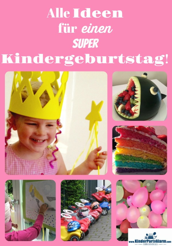 Hier findest du alle Ideen für einen super Kindergeburtstag!