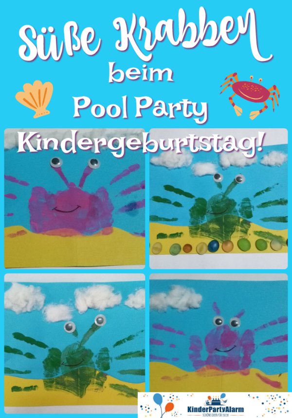 Pin Krabbe Handabdruck