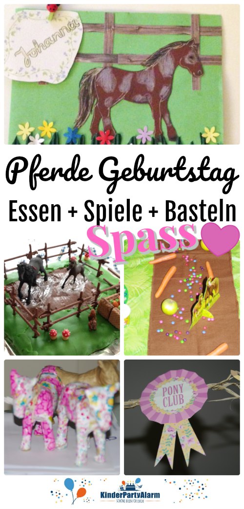 Pferde Kindergeburtstag Ideen