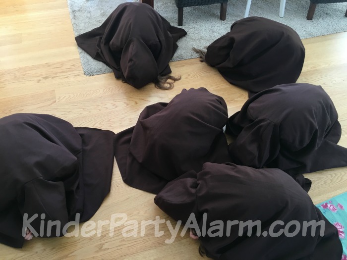 Star Wars Kindergeburtstag, Jedi Verkleidung