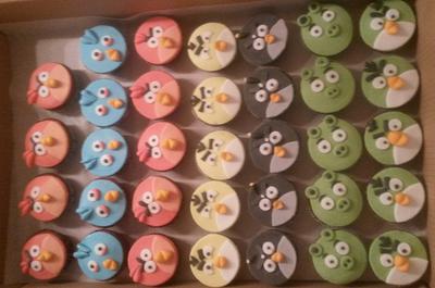 Angry Birds Muffins