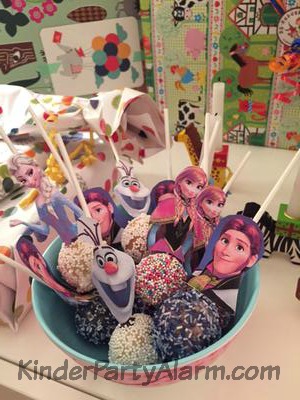 Eiskönigin Cake Pop Figuren