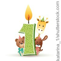 Erster Geburtstag