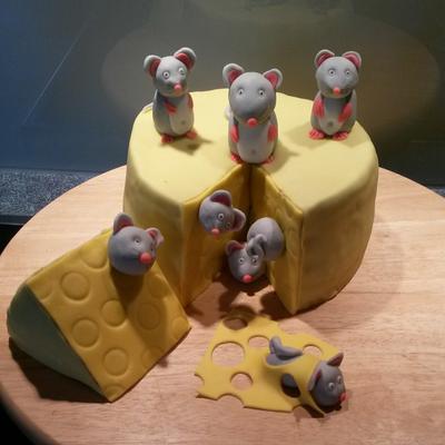 Käse Maus Torte