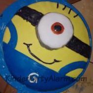 Fertiger Minion Kuchen