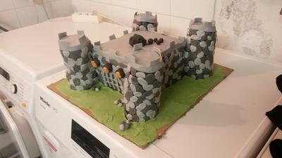 Ritterburg Seitenansicht